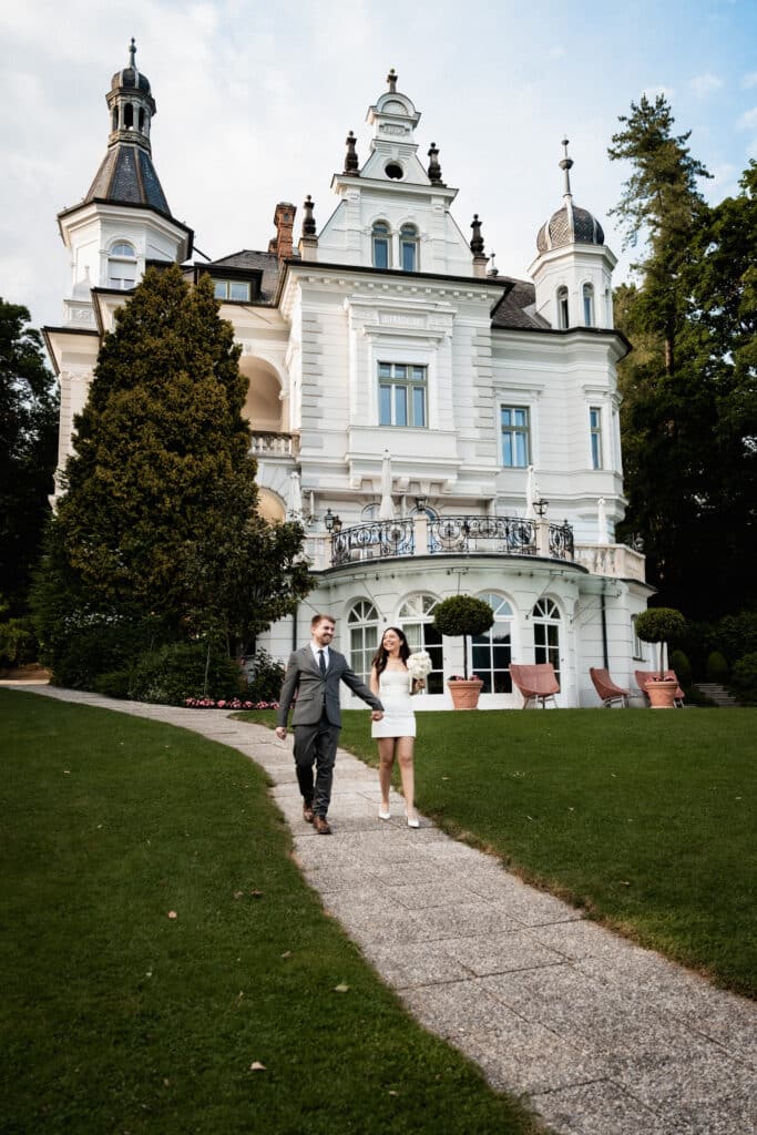paarshooting hochzeit villa dermuth woerthersee